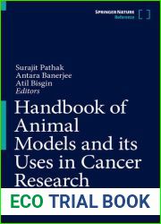 Handbook of Animal Models and its Uses in Cancer Research