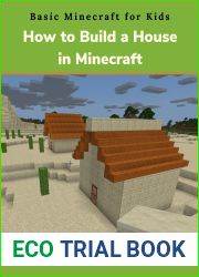 How to Build a House in Minecraft (Basic Minecraft for Kids)