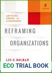 Reframing Organizations