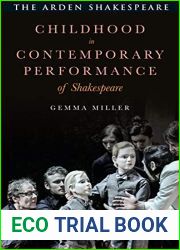 Childhood in Contemporary Performance of Shakespeare