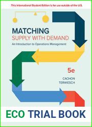ISE Matching Supply with Demand