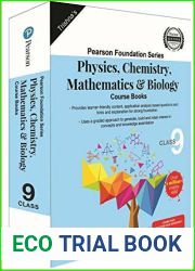 Pearson Foundation Series | IIT -JEE | NEET| Physics, Chemistry, Maths and Biology for Class 9 (Main Books) | PCMB Combo