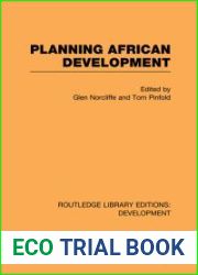 Planning African Development