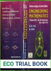 Engineering Mathematics Volume-IIIA by B.K.Pal and K.Das
