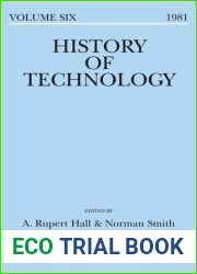 History of Technology Volume 6