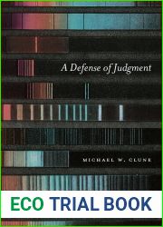 A Defense of Judgment