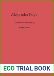 Alexander Pope: Tradition and Identity