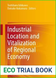 Industrial Location and Vitalization of Regional Economy