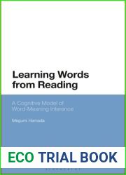 Learning Words from Reading: A Cognitive Model of Word-Meaning Inference