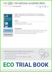 Building Sustainable Financing Structures for Population Health