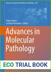 Advances in Molecular Pathology (Advances in Experimental Medicine and Biology Book 1408)