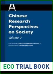 Chinese Research Perspectives on Society, Volume 2