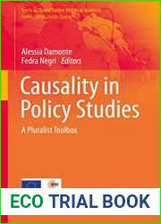 Causality in Policy Studies: a Pluralist Toolbox (Texts in Quantitative Political Analysis)