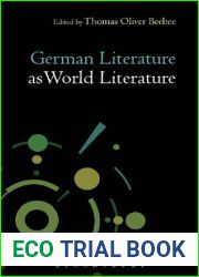 German Literature as World Literature
