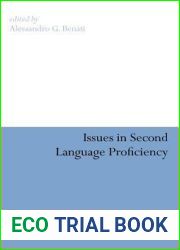 Issues in Second Language Proficiency
