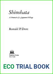Shinohata: A Portrait of a Japanese Village by Ronald P. Dore (1994-04-18)