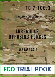 TC 7-100.3 Irregular Opposing Forces: January 2014