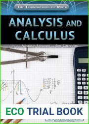 Analysis and Calculus