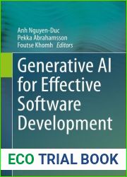 Generative AI for Effective Software Development