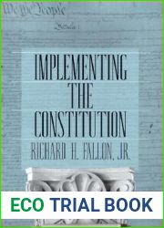 Implementing the Constitution