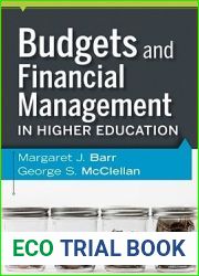 Budgets and Financial Management in Higher Education