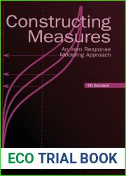 Constructing Measures: An Item Response Modeling Approach