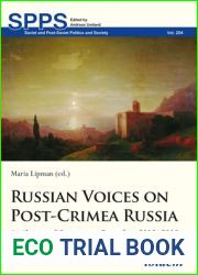 Russian Voices on Post-Crimea Russia: An Almanac of Counterpoint Essays from 2015-2018