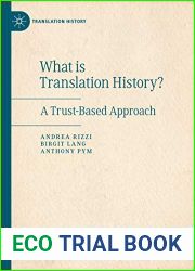 What is Translation History?: A Trust-Based Approach