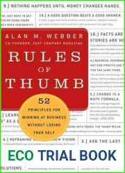Rules of Thumb: 52 Principles for Winning at Business without Losing Your Self