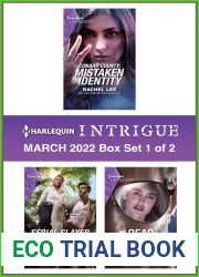 Harlequin Intrigue March 2022 - Box Set 1 of 2