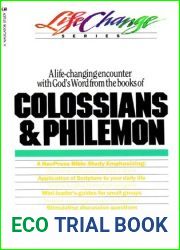 Colossians and Philemon (LifeChange)