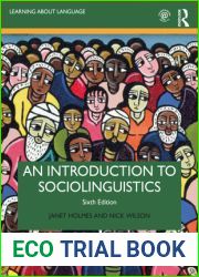 An Introduction to Sociolinguistics (Learning about Language)