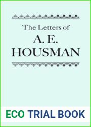 The Letters of A. E. Housman: Two-volume set