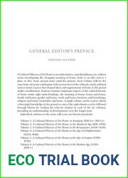 A Cultural History of the Home in Antiquity Volume 1