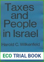 Taxes and People in Israel (Harvard Law School International Tax Program)