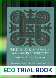 The Old Kalevala and Certain Antecedents