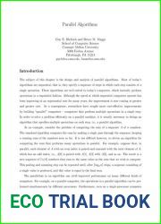 Parallel Algorithms
