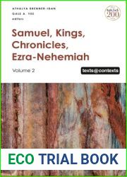 Samuel, Kings, Chronicles, Ezra-Nehemiah: Volume 2 (Texts @ Contexts)