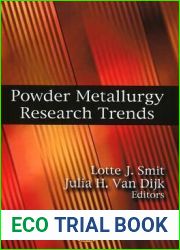 Powder Metallurgy Research Trends