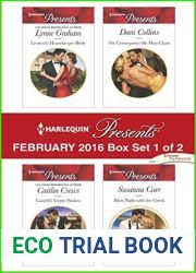 Harlequin Presents February 2016 - Box Set 1 of 2: Leonetti|s Housekeeper Bride Castelli|s Virgin Widow The Consequence He Must Claim Illicit Night with the Greek