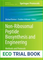 Non-Ribosomal Peptide Biosynthesis and Engineering: Methods and Protocols (Methods in Molecular Biology Book 2670)