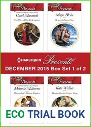 Harlequin Presents December 2015 - Box Set 1 of 2: The Price of His Redemption Ravensdale|s Defiant Captive Brunetti|s Secret Son Destined for the Desert King