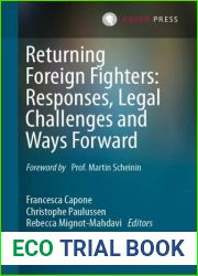 Returning Foreign Fighters: Responses, Legal Challenges and Ways Forward