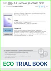 Software Update As a Mechanism for Resilience and Security