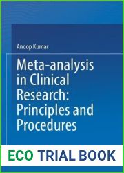 Meta-analysis in Clinical Research: Principles and Procedures
