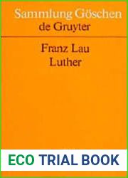 Luther (Sammlung Gaschen) (German Edition)