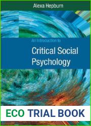An Introduction to Critical Social Psychology