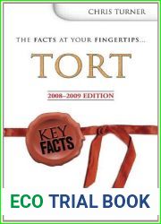 Key Facts: Tort by Chris Turner (2008-05-30)