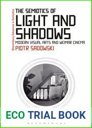The Semiotics of Light and Shadows: Modern Visual Arts and Weimar Cinema (Bloomsbury Advances in Semiotics)
