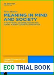 Meaning in Mind and Society: A Functional Contribution to the Social Turn in Cognitive Linguistics